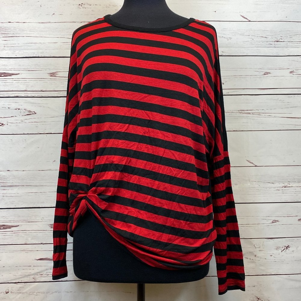 Karen By Karen Kane Asymmetrical Bunched Front S